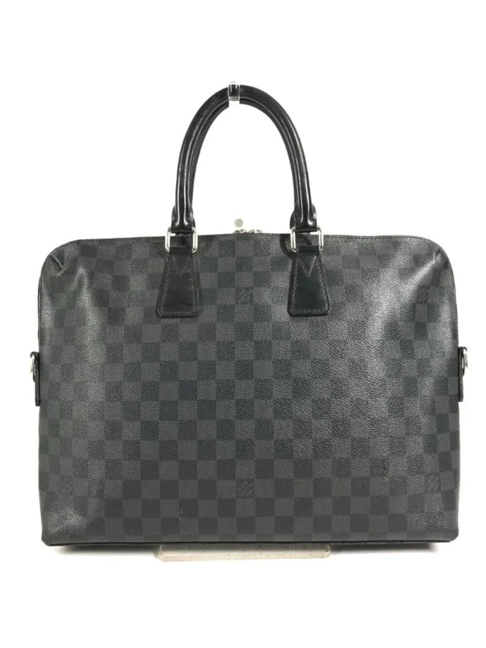 Louis Vuitton Business Bag Porte Documents Jour Pdj Damier Graphite Canvas Black